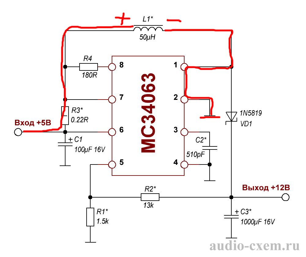 Работа MC34063
