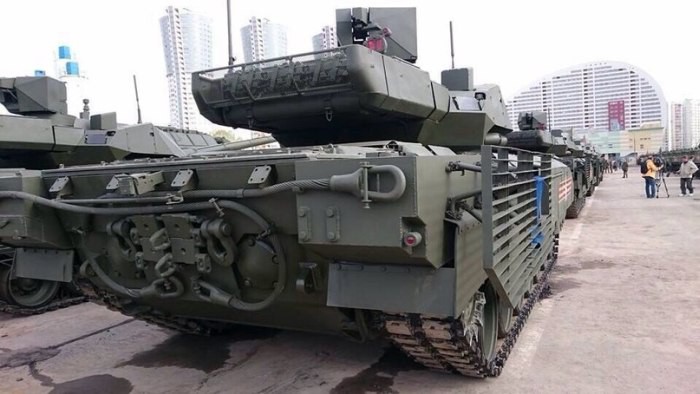 «Близкое знакомство» с новейшим танком Т-14 «Армата» армата, танк, танк армата, факты