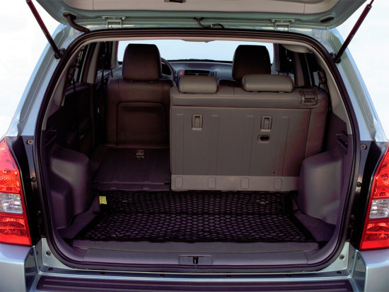 багажное отделение Hyundai Tucson 1-поколения