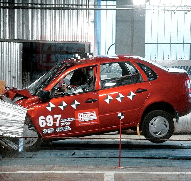 Ваз 2110 краш тест модели Opel Astra вазовцы