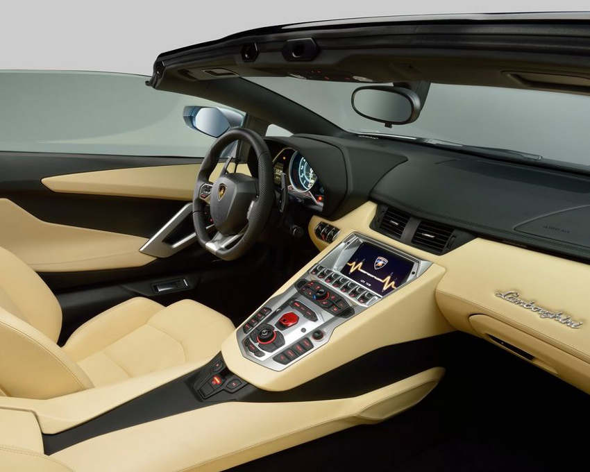 Салон Lamborghini Aventador LP700-4 Roadster 2014