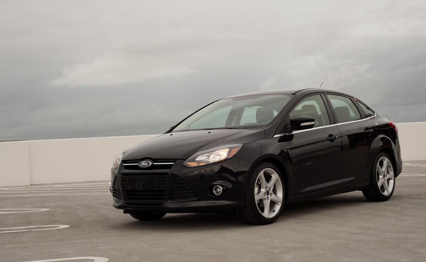 Ford Focus III 2014 черный