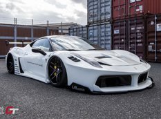 Ferrari 458 Italia в обвесе от Liberty Walk