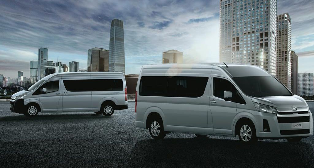 Микроавтобусы Toyota Hiace 6 поколения 2019-2020 модельного года