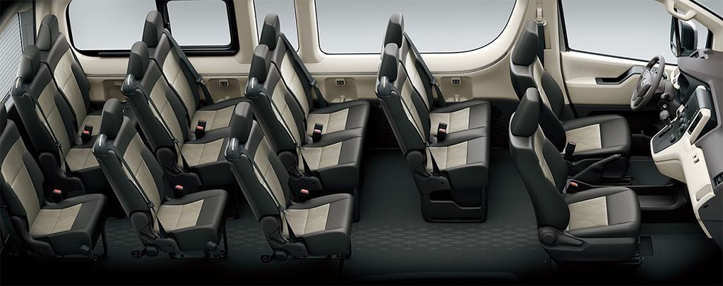 Микроавтобусы Toyota Hiace 6 поколения 2019-2020 модельного года