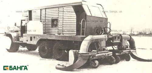 Аэродромно-уборочная машина Д-735