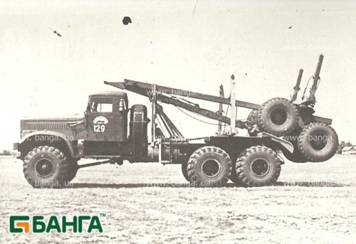 Автопоезд КрАЗ-255Л-ТМЗ-803