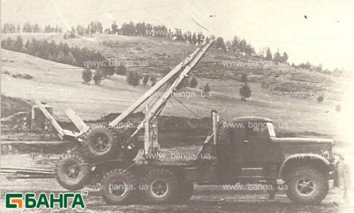 Лесовозный автопоезд ЛК-2