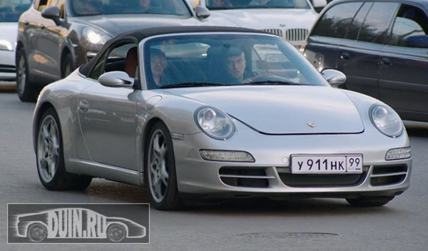 Porsche 911 Carrera S Convertible из сериала Физрук