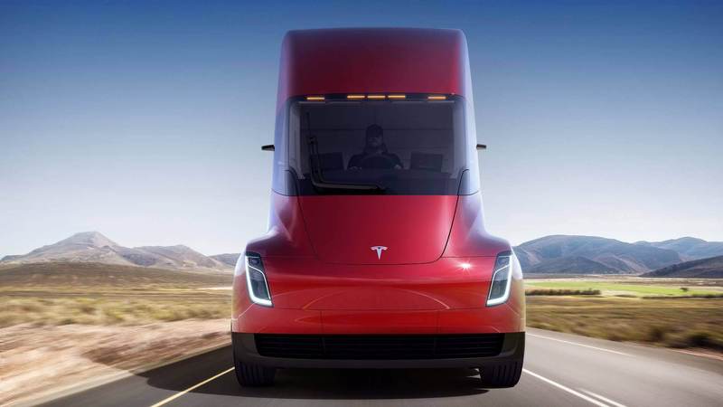 Новая электрофура Tesla Semi