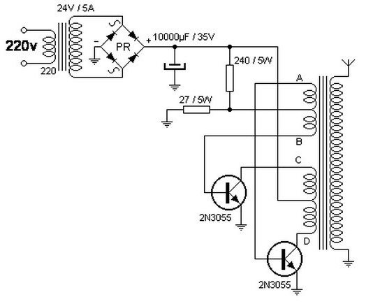 трансформатор 220 на 24 вольта своими руками 