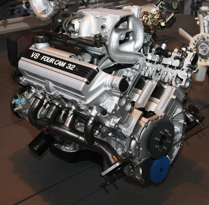 двигатель V8