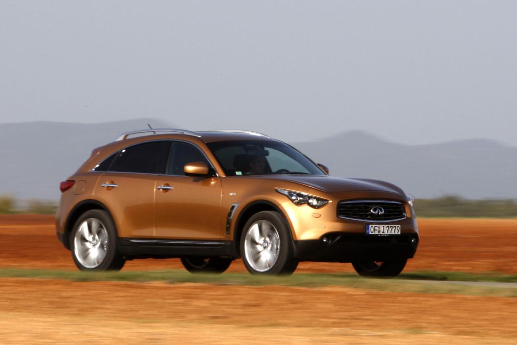 infiniti fx50s тест драйв 