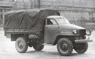 ГАЗ-63 третий опытный экземпляр (1943 год)