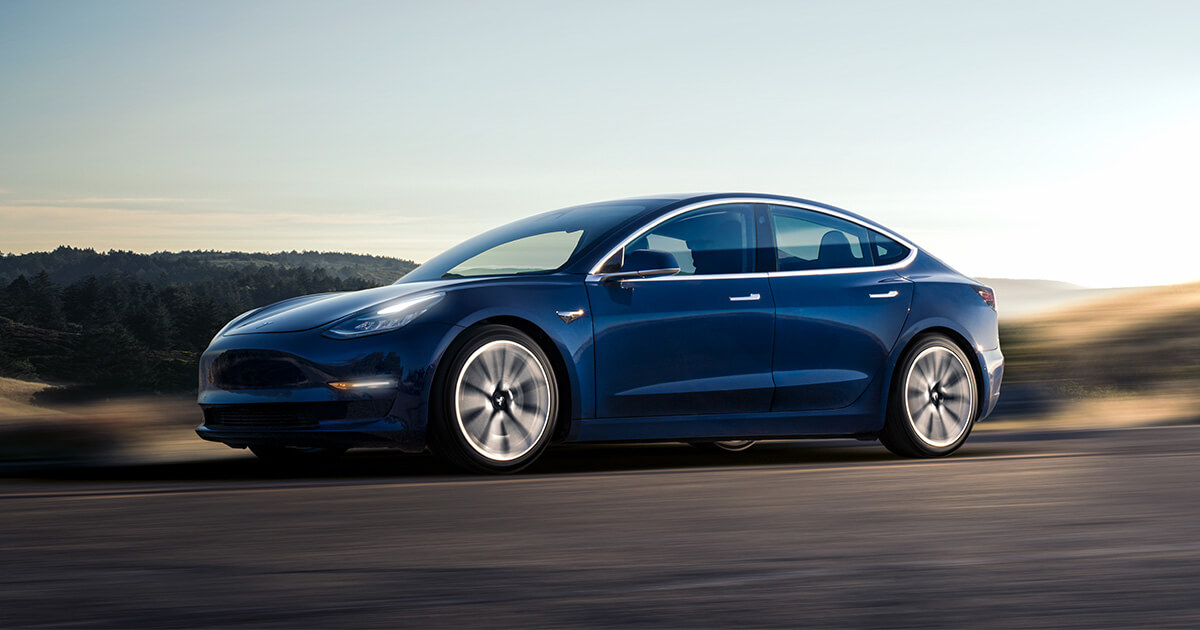 Экстерьер Tesla Model 3