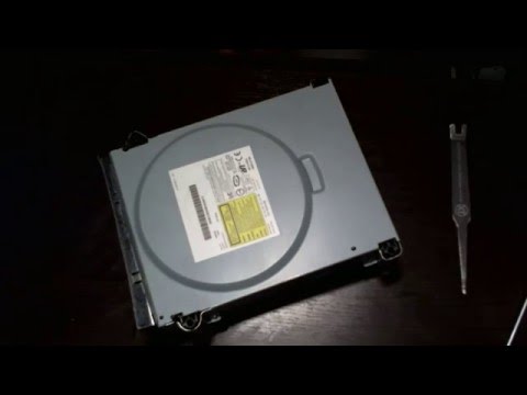 Как разобрать привод Xbox 360 fat DG-16D2S -Замена пасика