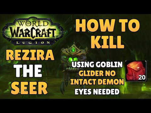 How to Kill Rezira The Seer! - No Intact Demon eyes Needed! Goblin Glider!