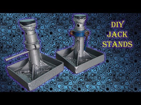 Самодельные [DIY Jack Stands] стойки (подставки) под автомобиль