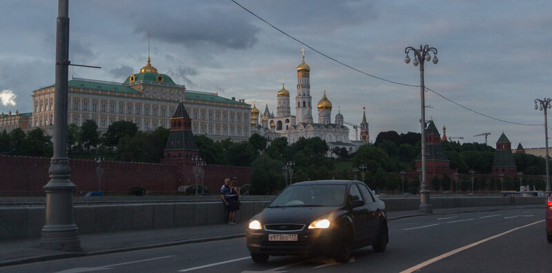 Вид на Кремль с Софийской набережной, Москва