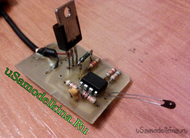 Зарядное устройство для NiMh/NiCd аккумуляторов на LM393