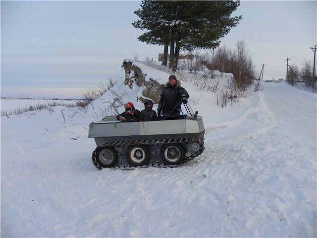 Гусеничный вездеход  «Тазик-1»