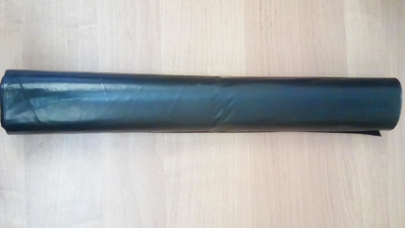 Мусорные мешки ПВД в рулонах (цвет: черный, объем: 300 л)
