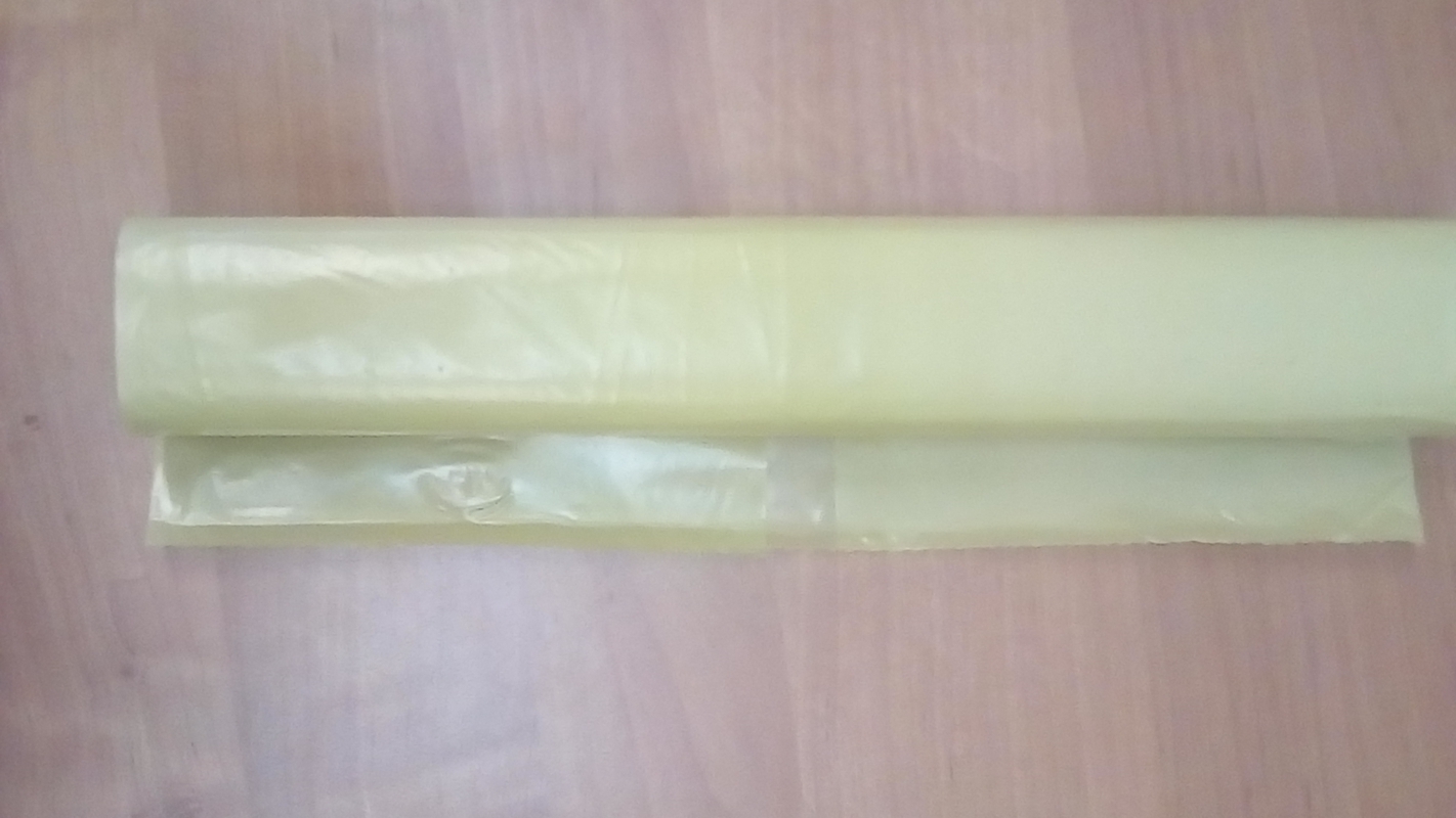 Мусорные мешки ПВД в рулонах (бытовые, цвет: желтый, объем: 120 л)