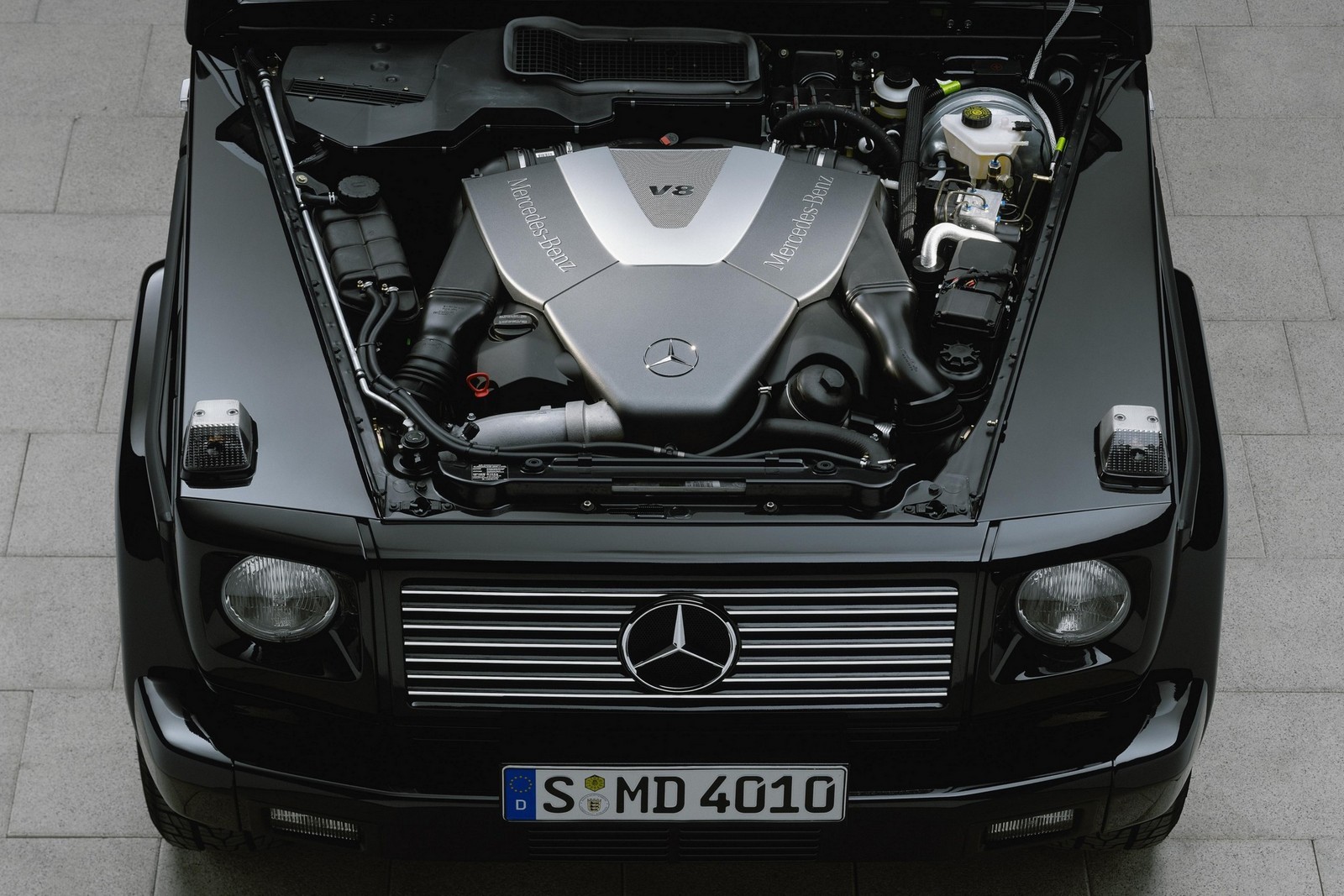 Под капотом Mercedes-Benz G 400 CDI (W463) 
