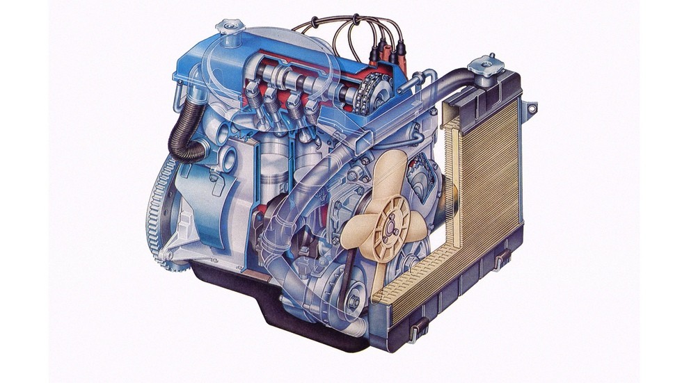 Наша взяла: ключевым отличием советской машины от итальянского исходника стал двигатель с верхним распределительным валом
