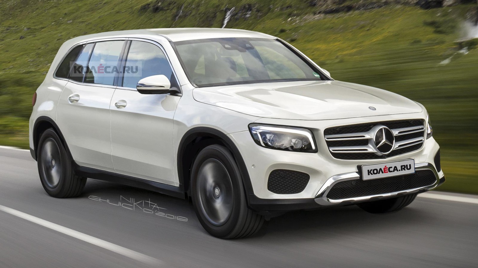 Mercedes-Benz GLB (рендер Kolesa.ru)