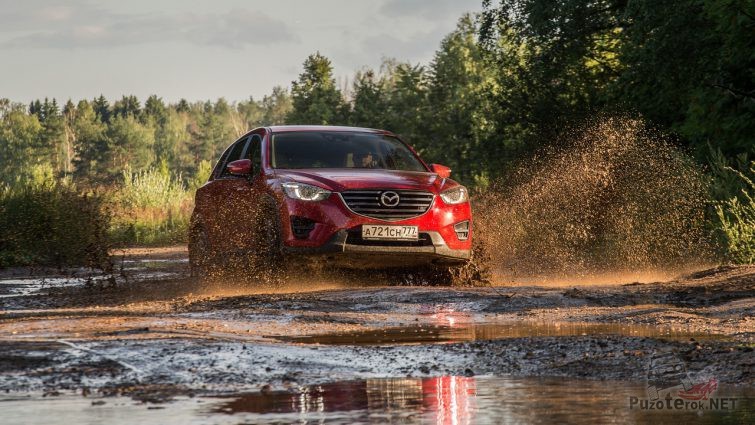 Mazda CX-5 на бездорожье