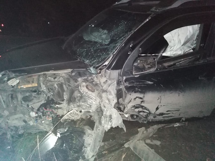 Nissan также получил повреждения. Фото: УГИБДД по Свердловской области 