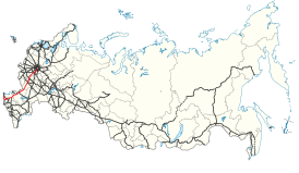 Russian route M-4 map.svg