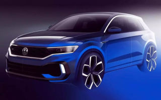 Первые фото T-Roc R опубликовал Volkswagen