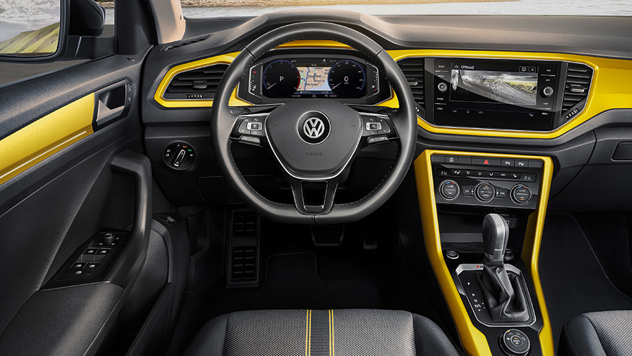 Интерьер Volkswagen T-Roc