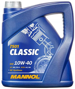 Mannol Classic – масло для теплых регионов