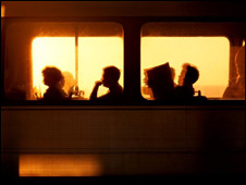 train passengers