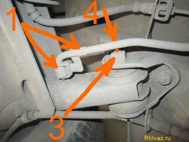 Replacing the rear beam silent blocks 640x480 Как заменить сайлентблок задней балки автомобилей ВАЗ