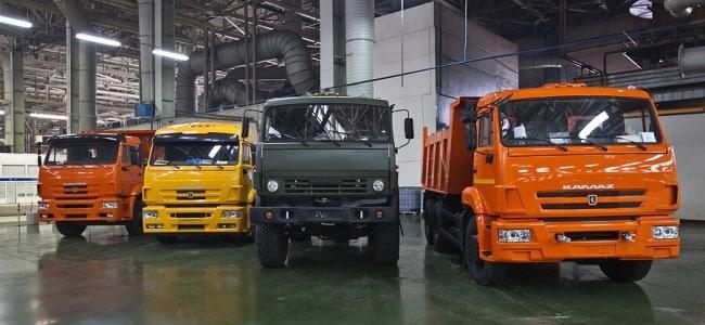 Рис. 3. КаМАЗы – самые популярные грузовики России