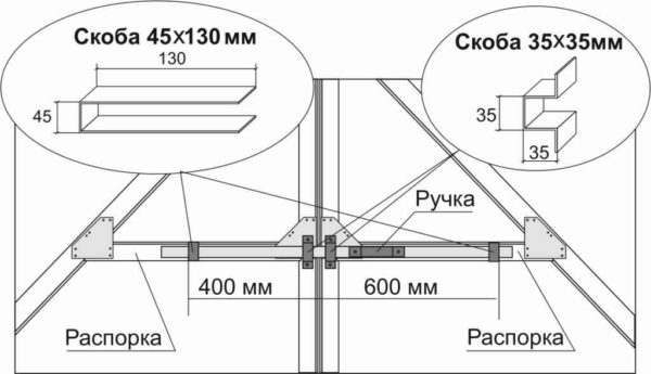 Как сделать засовы на гаражные ворота –  для гаражных ворот .